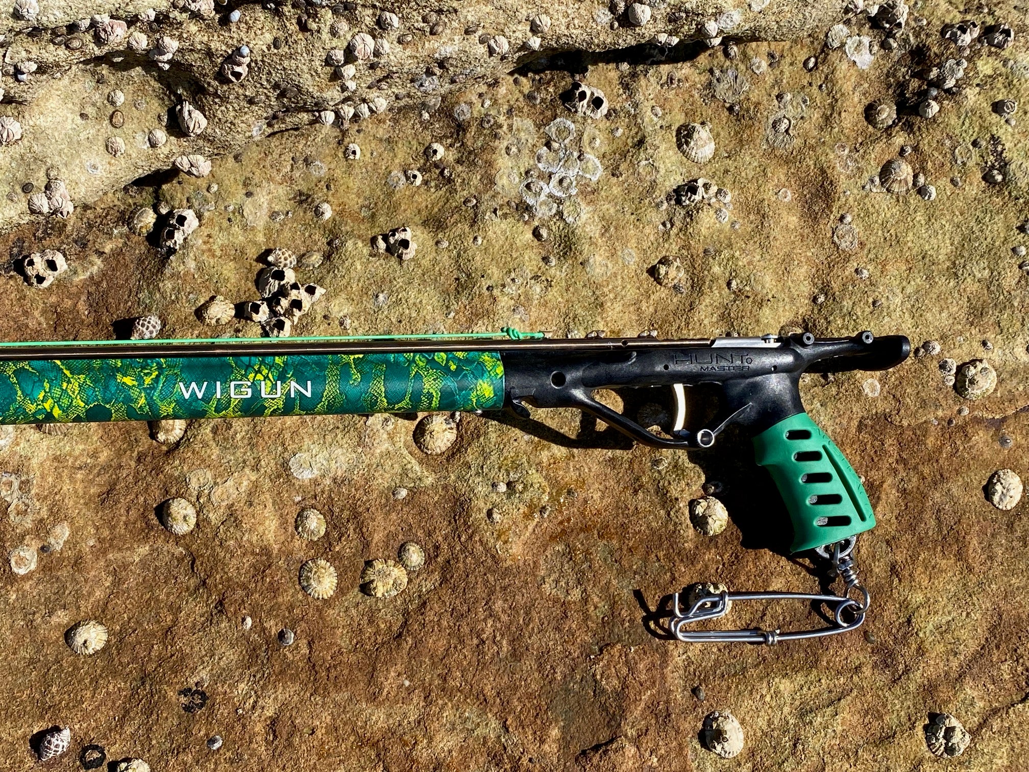 VIP GUN - INCREDIBLE HULK - 100cm WIGUN Aluminium Open Head Speargun