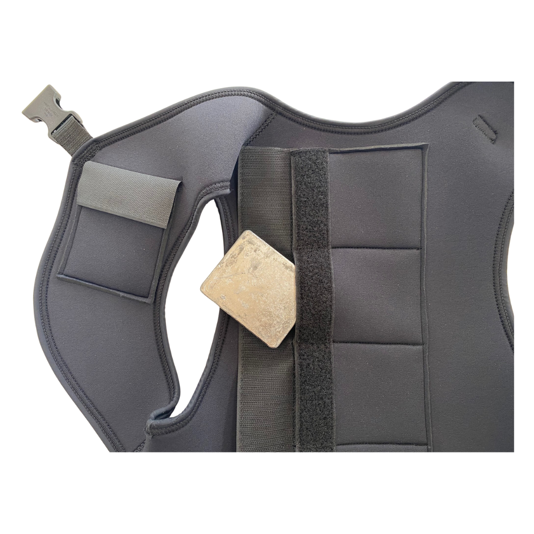 ELANORA Neoprene Weight Vest - 4.0mm - Black