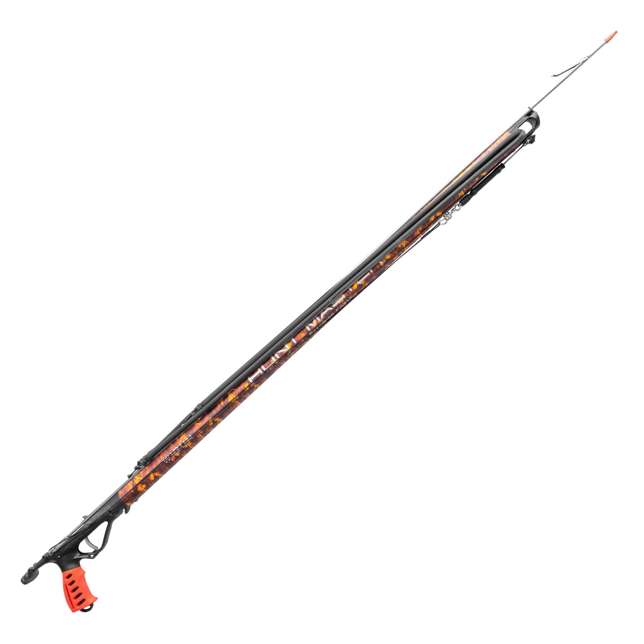 WIGUN Aluminium Open Head Speargun - Camo Series - 75cm-110cm - Red Camo