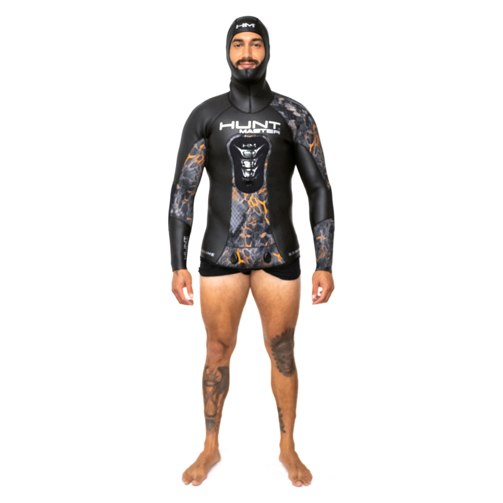 Sublime Smooth Skin 2-Piece Wetsuit - High Waist Pants - 3.5mm - Camo