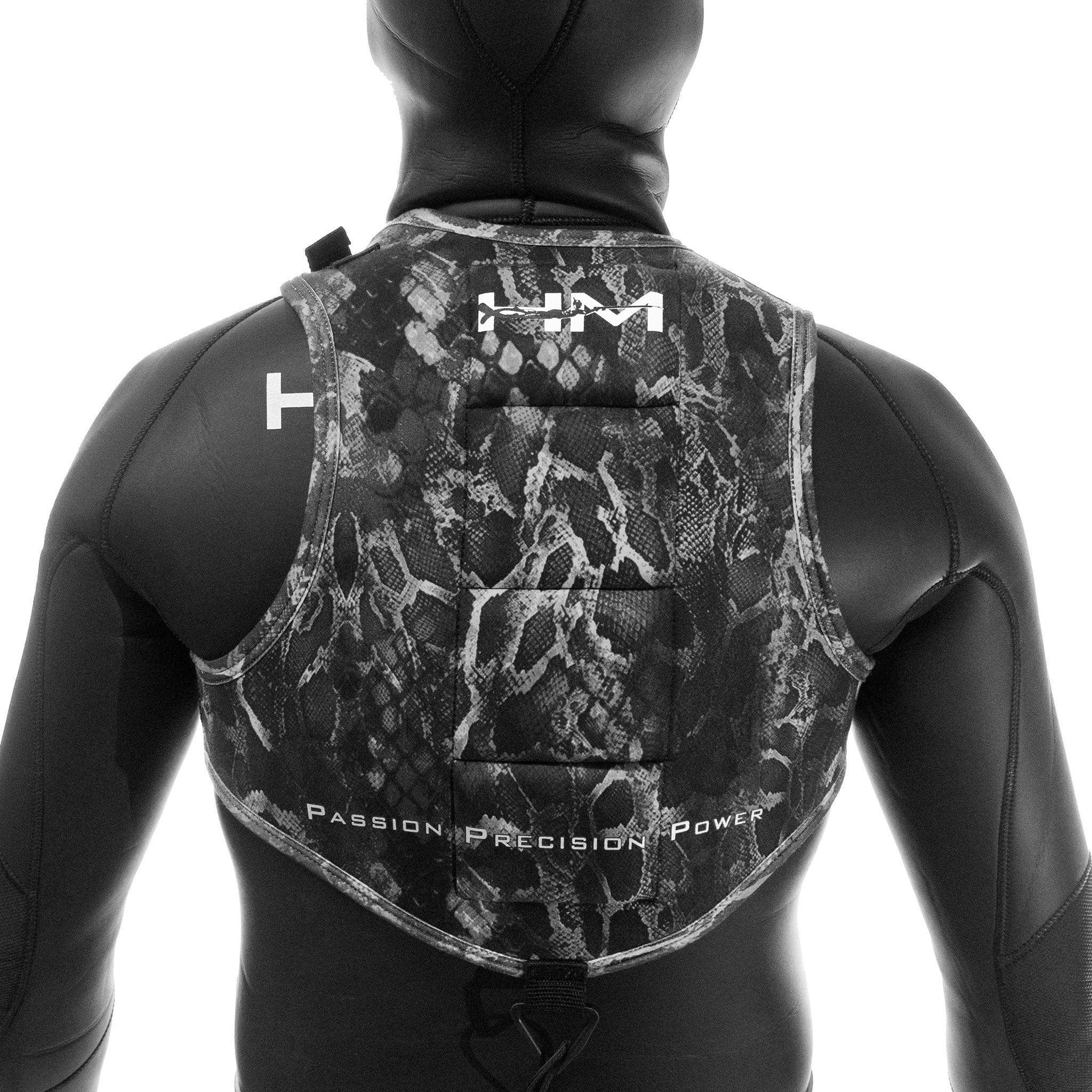HuntMaster Green Camo Weight Vest - Silver
