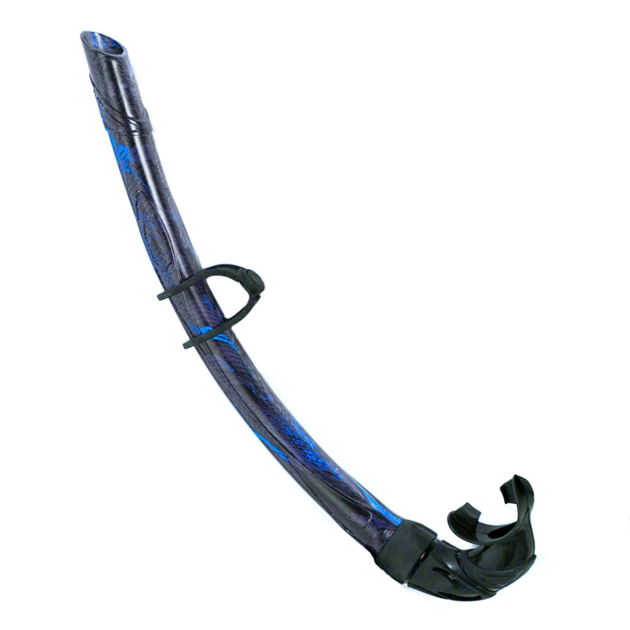 HuntMaster Blue Camo Diving Snorkel - (Blue)