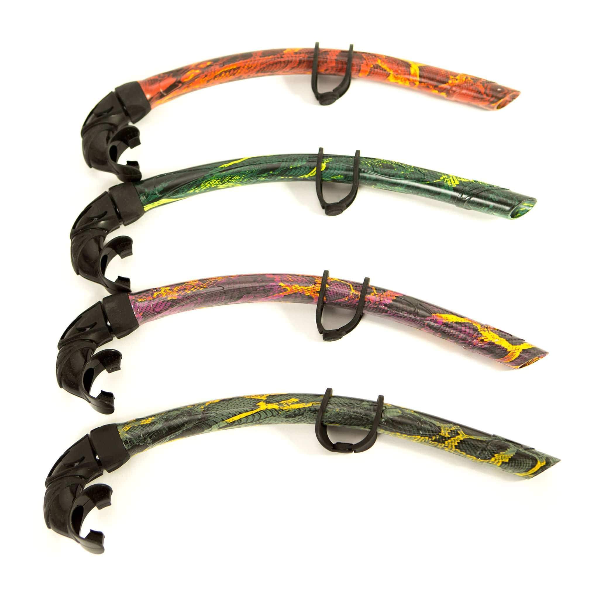 HuntMaster Green Camo Diving Snorkel - (Green)