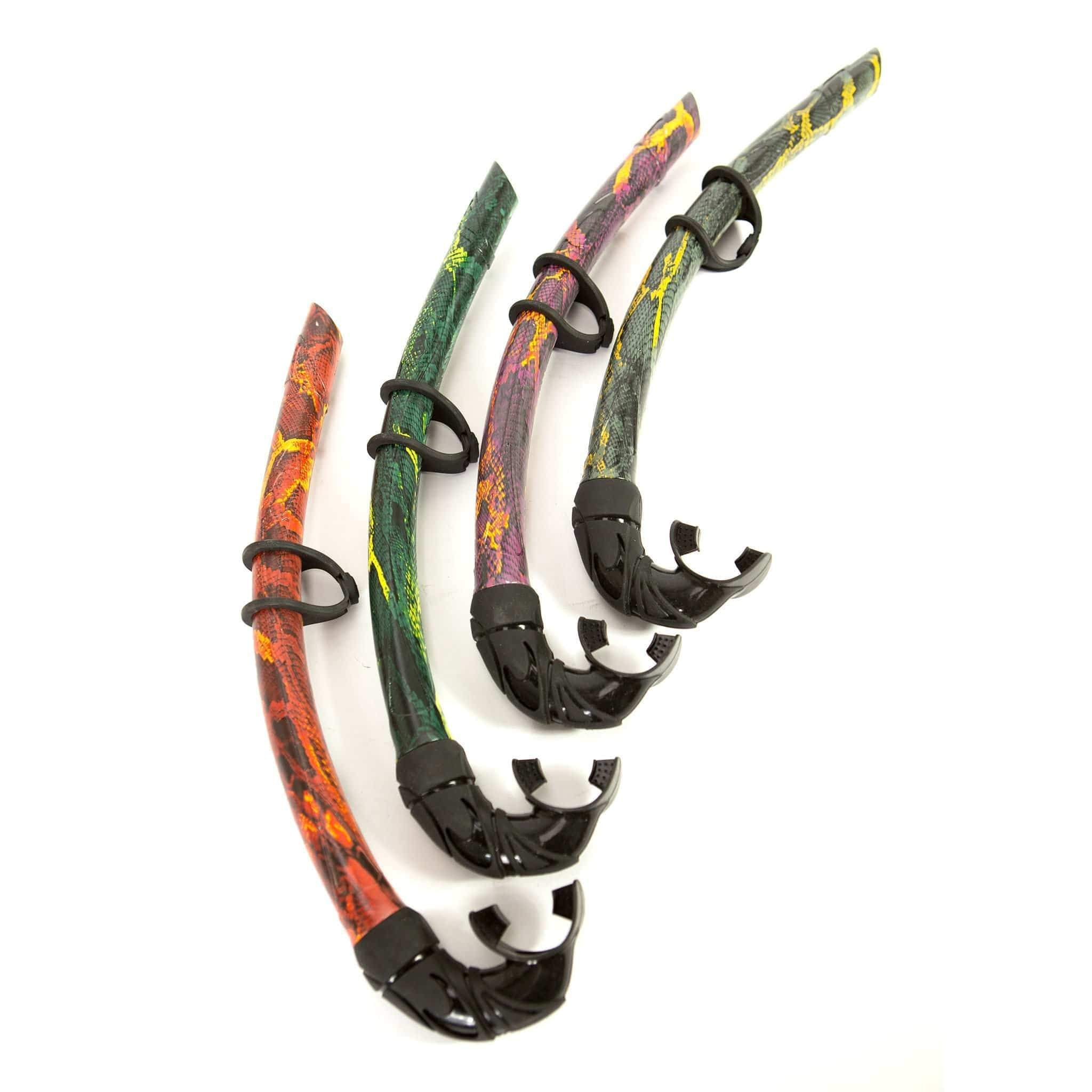 HuntMaster Red Camo Diving Snorkel - (Red)