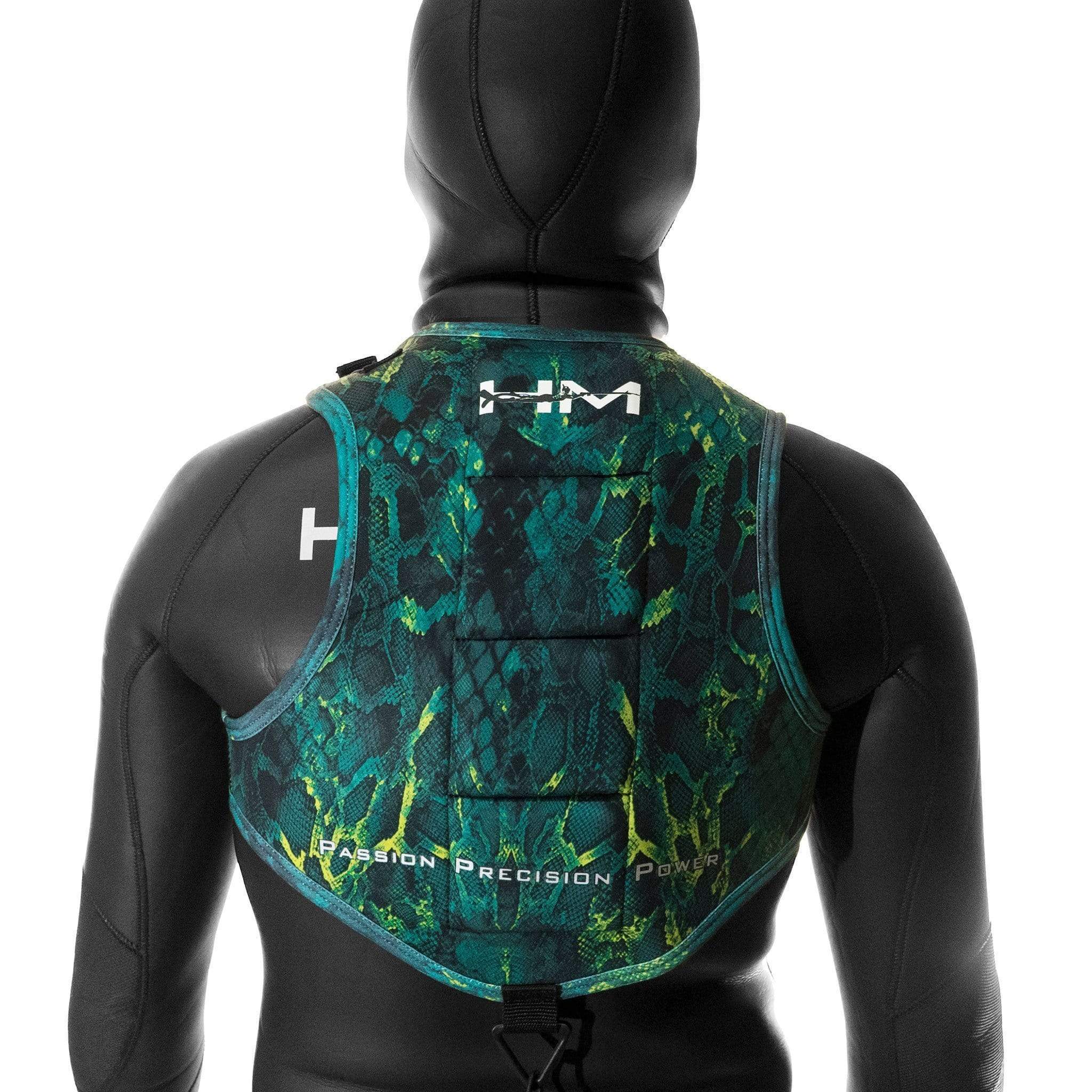HuntMaster Green Camo Weight Vest - Green