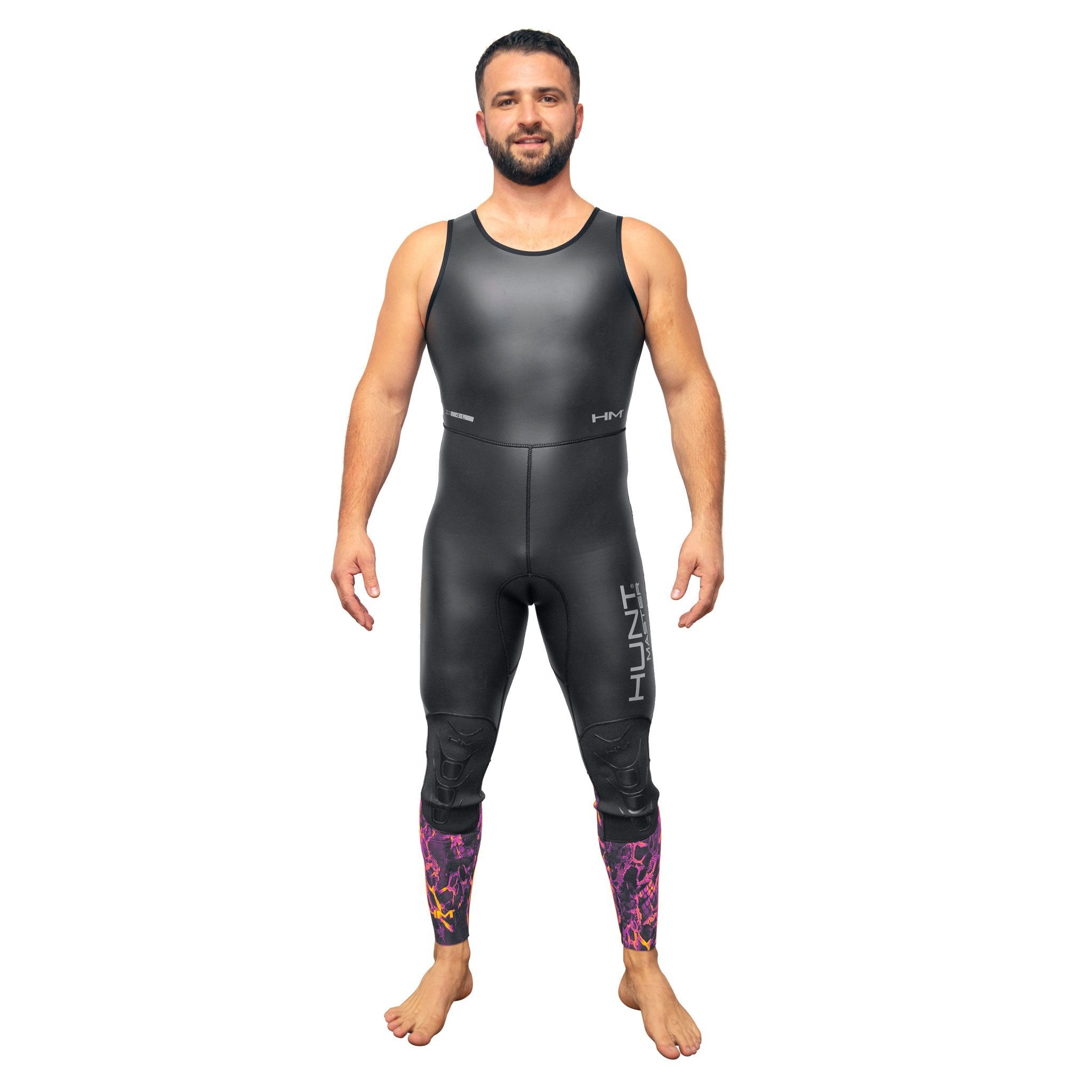 Sublime Smooth Skin Long John Pants - 2mm - Camo - Pink
