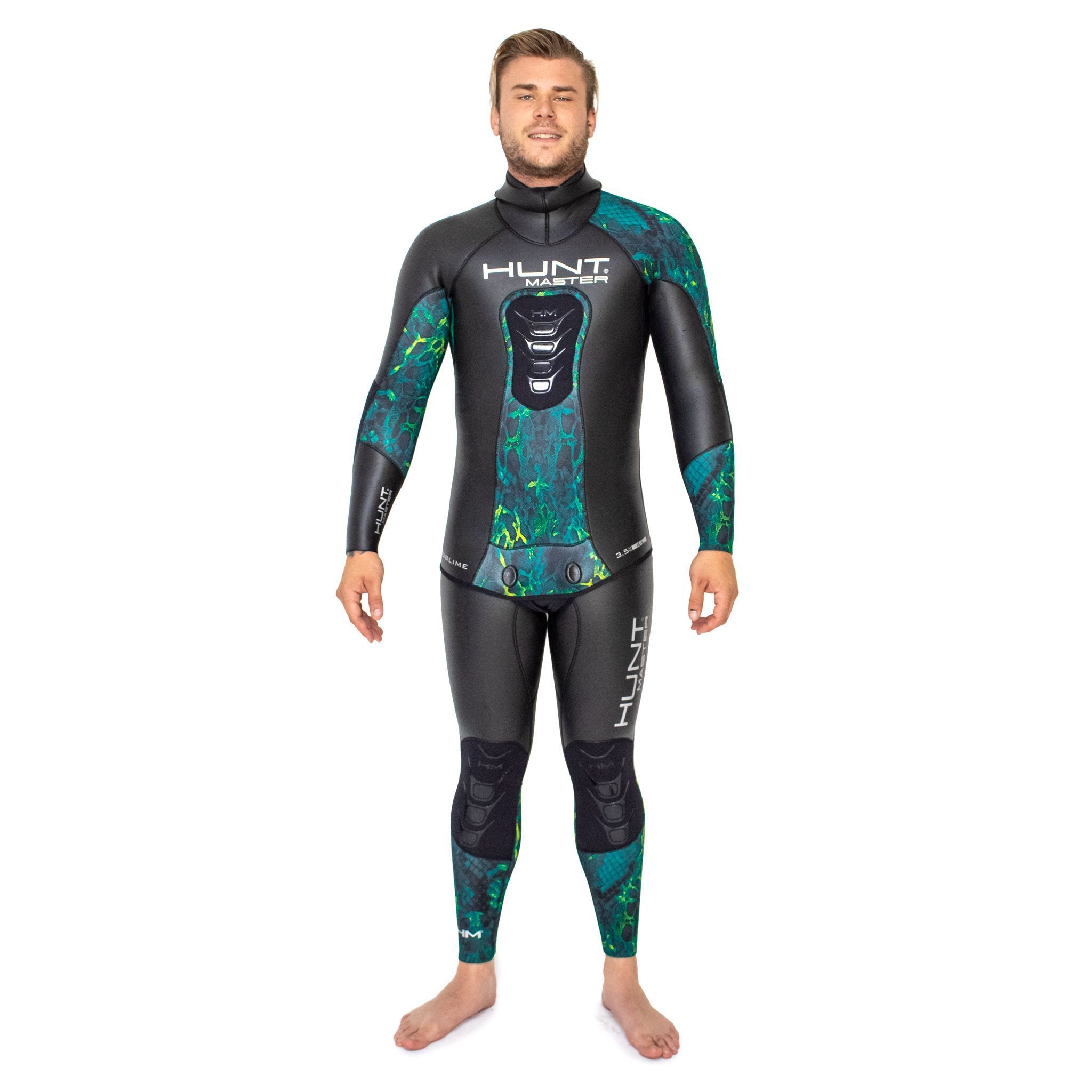 Sublime Smooth Skin 2-Piece Wetsuit - High Waist Pants - 3.5mm - Camo