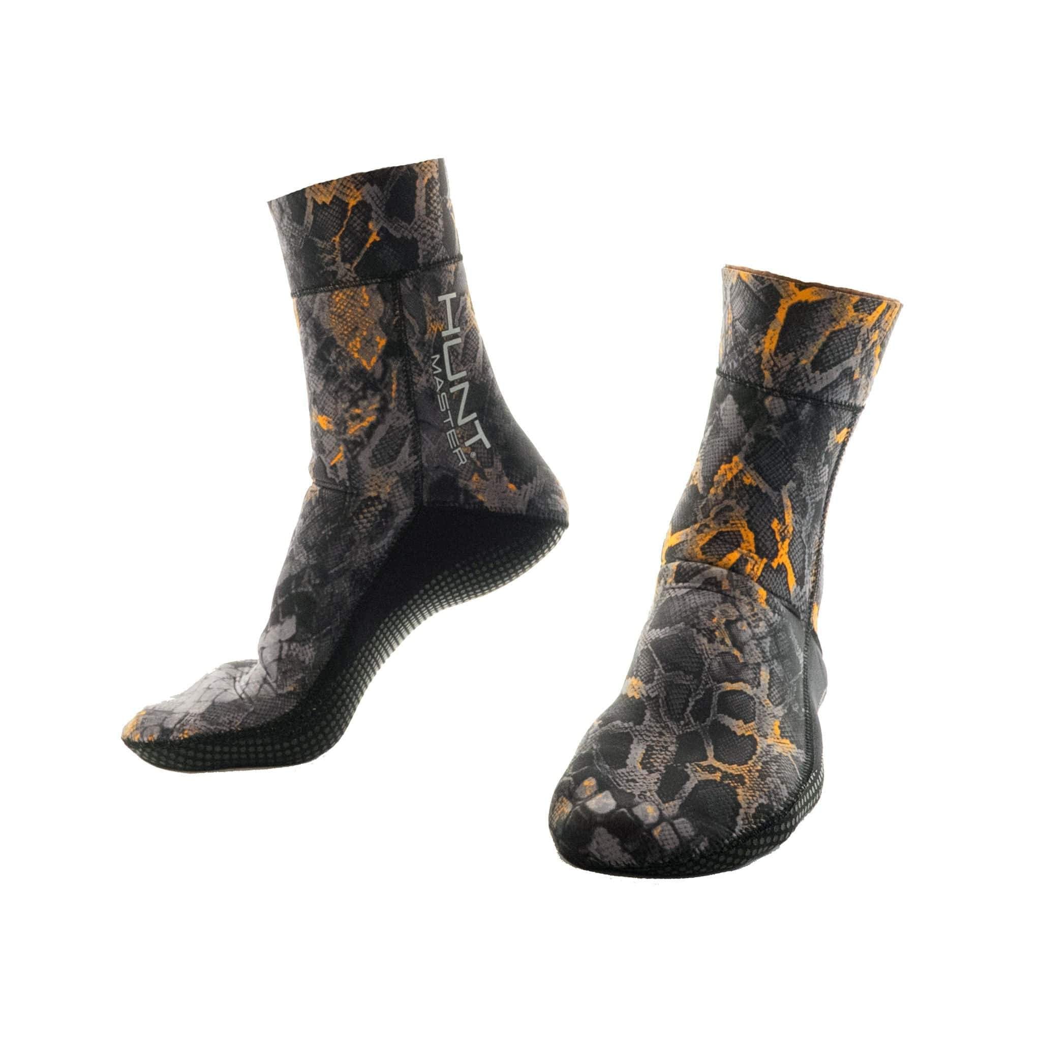 HuntMaster Neoprene Socks Camo Series - Huntsman 3.5mm (Blaze)