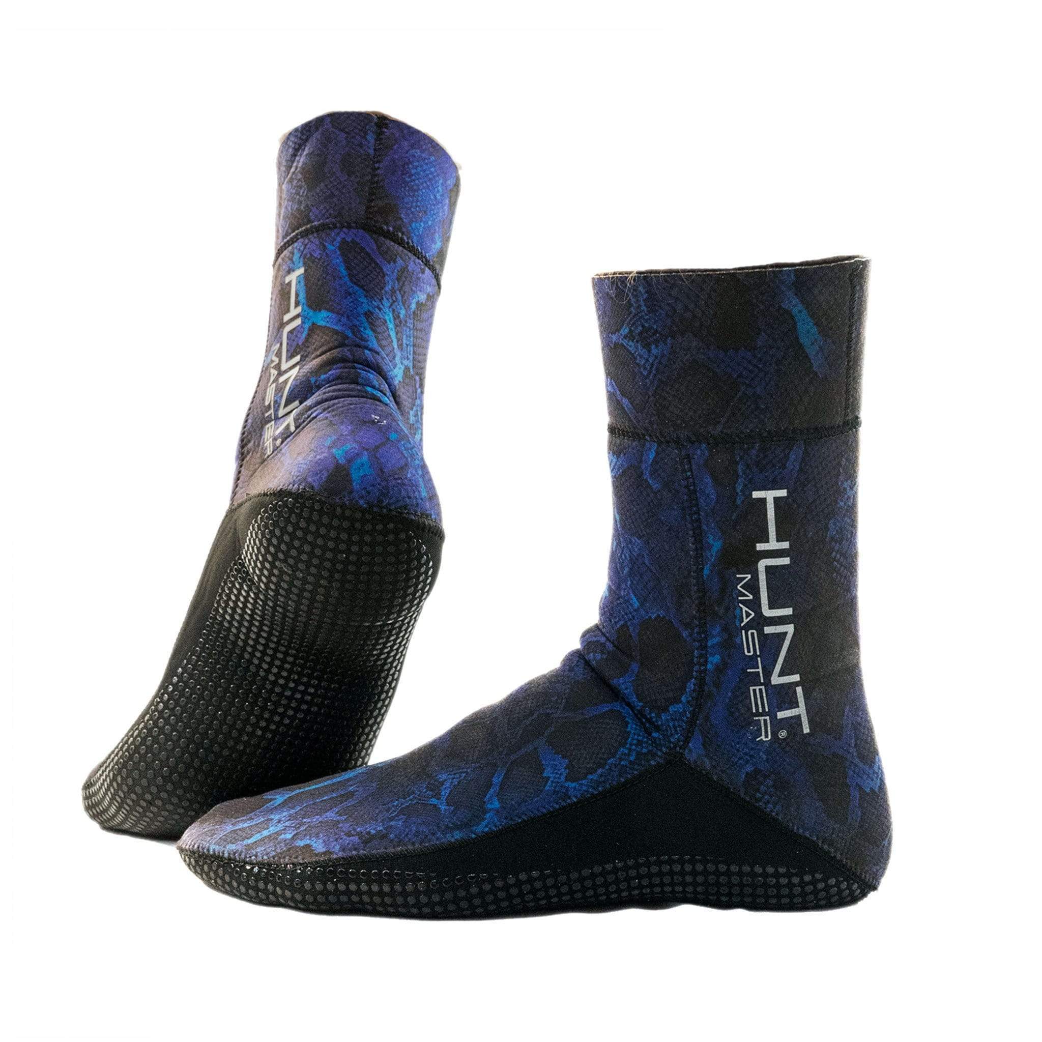 HuntMaster Neoprene Socks Camo Series - Huntsman 3.5mm (Blue)