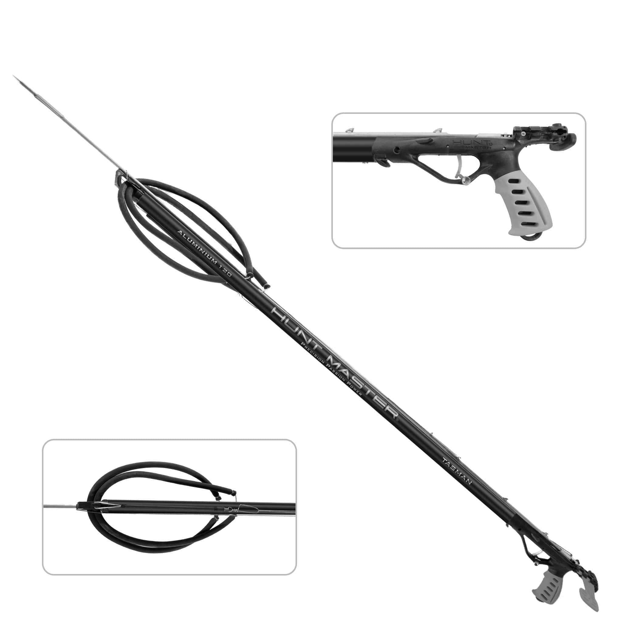 HuntMaster Tasman Aluminium Open Head Speargun - (75cm - 120cm)