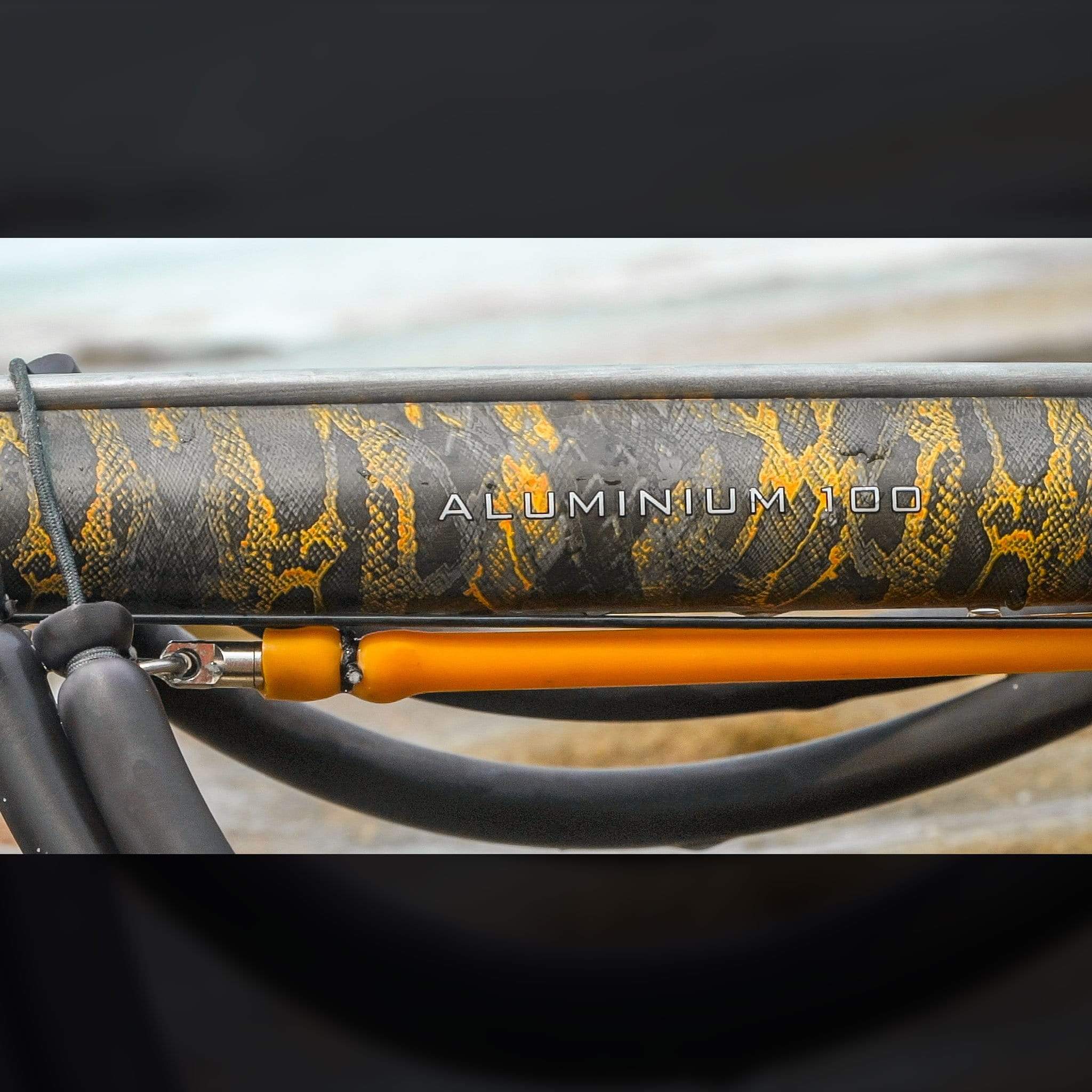 HuntMaster Wigun Aluminium Open Head Speargun - Camo Series (Blaze) 75cm-110cm
