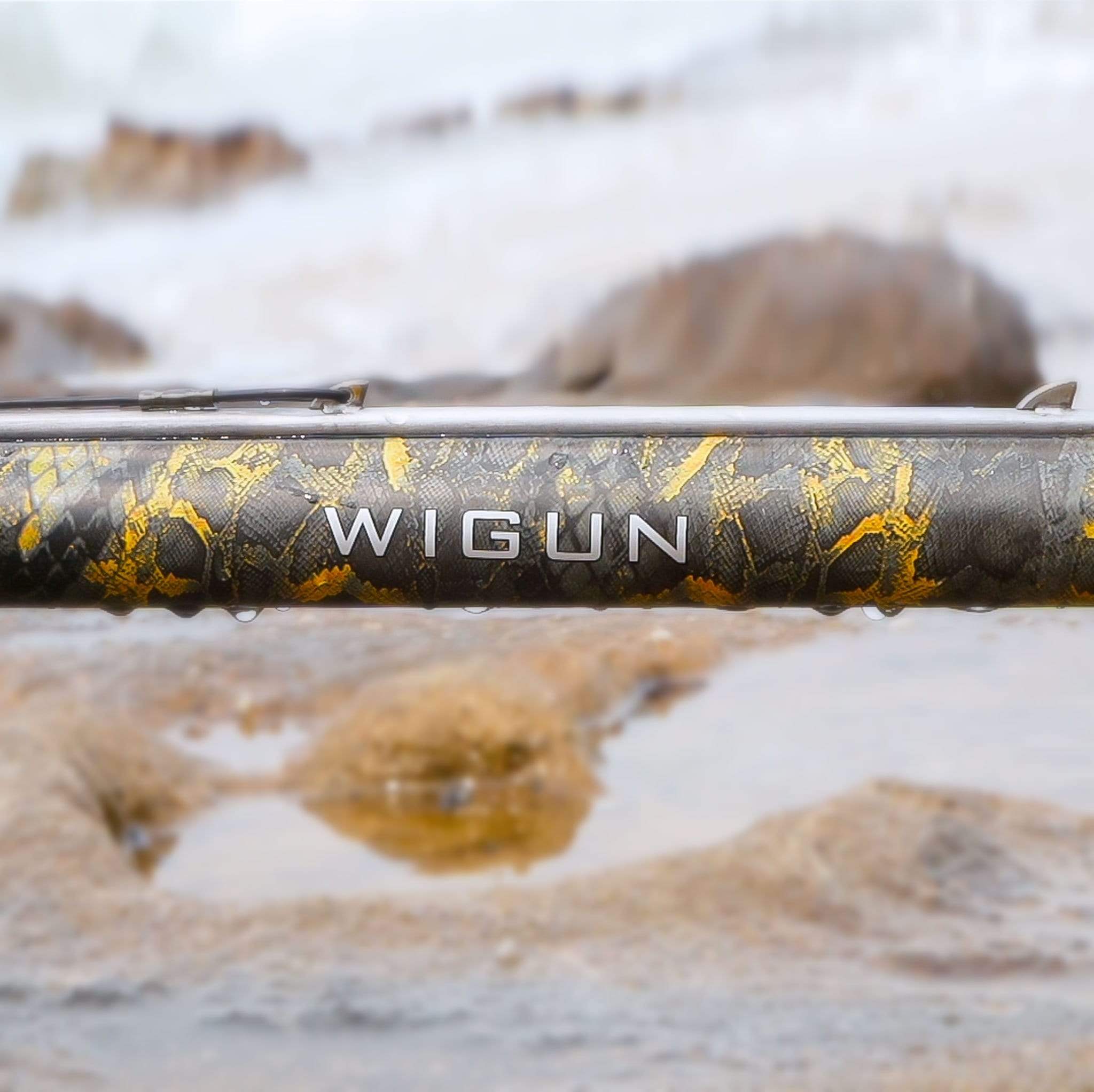 HuntMaster Wigun Aluminium Open Head Speargun - Camo Series (Blaze) 75cm-110cm
